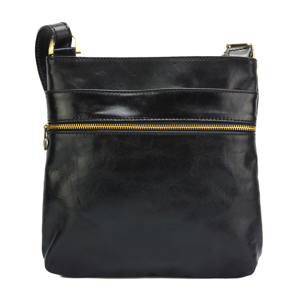 Chiara leather cross body bag - Made In Italy