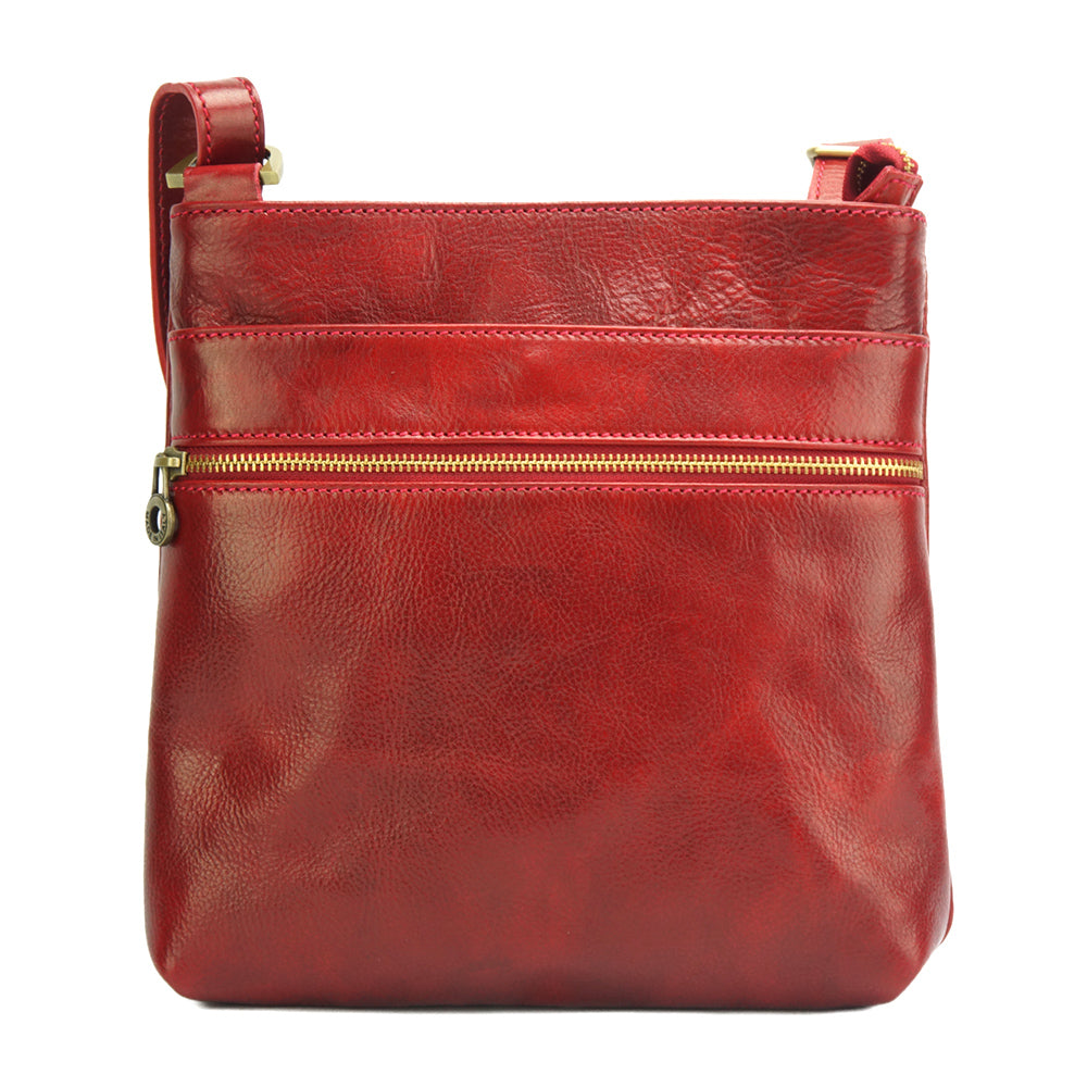 Chiara leather cross body bag - Made In Italy