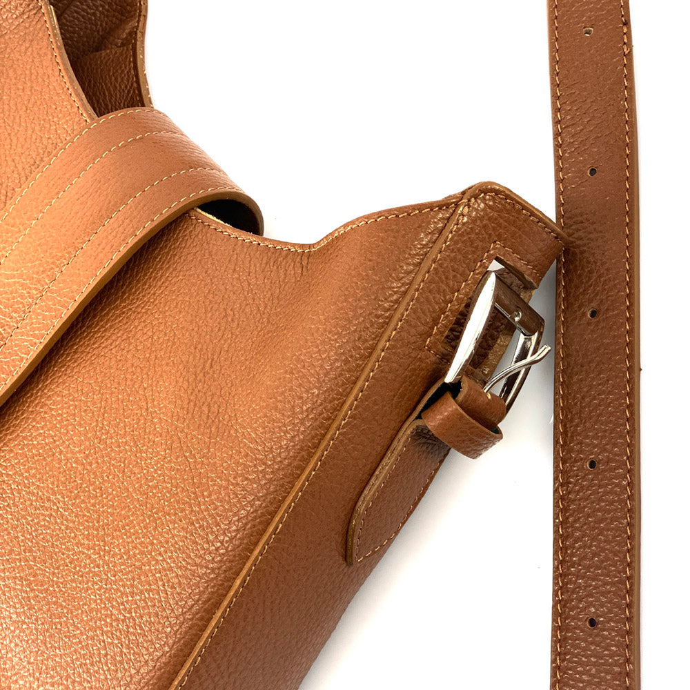 Piper Cow Leather Shoulder and Hobo Bag - Made In Italy