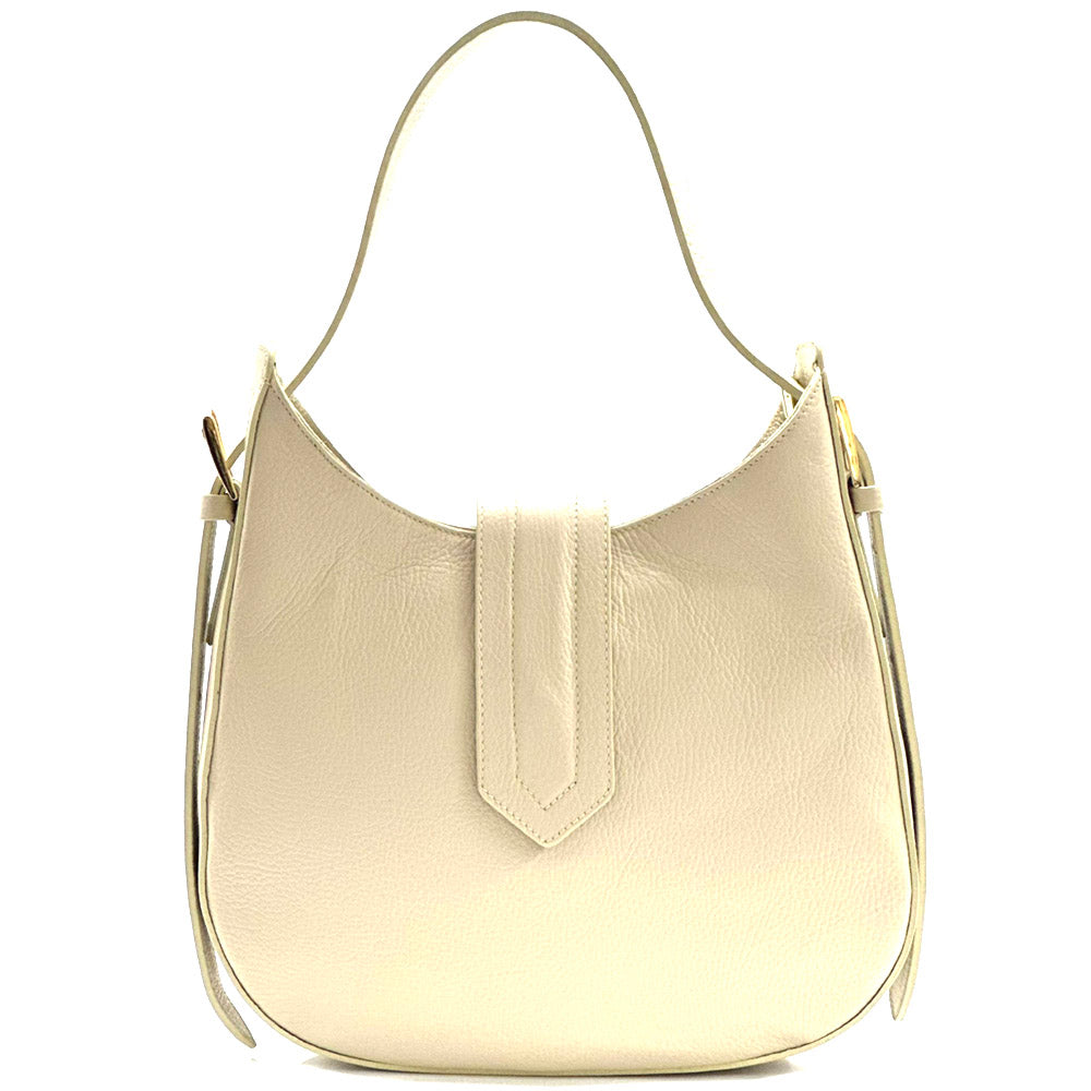 Piper Cow Leather Shoulder and Hobo Bag - Made In Italy