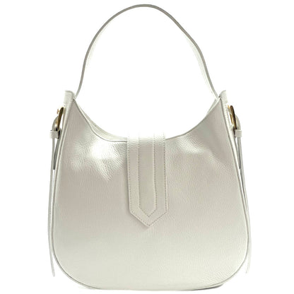 Piper Cow Leather Shoulder and Hobo Bag - Made In Italy