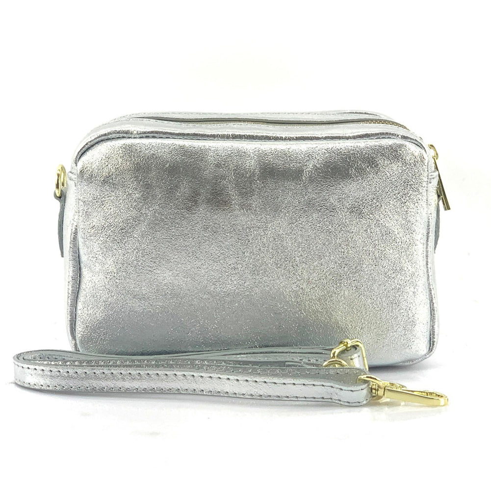 Amara GM Leather Shoulder Bag - Made In Italy