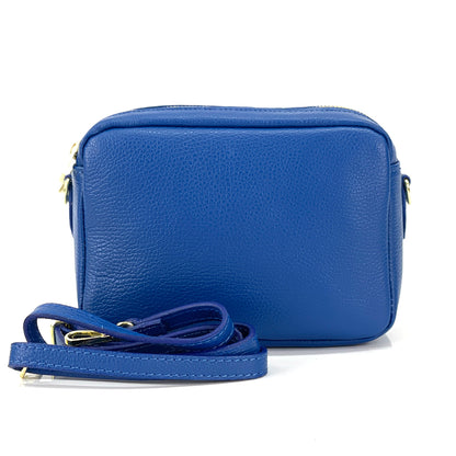 Amara GM Leather Shoulder Bag - Made In Italy