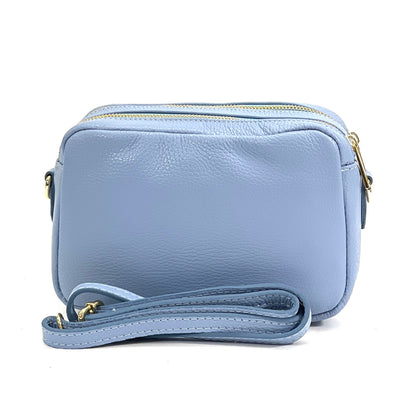 Amara GM Leather Shoulder Bag - Made In Italy
