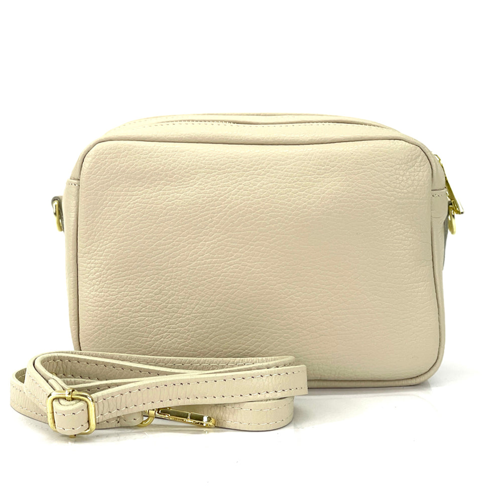 Amara GM Leather Shoulder Bag - Made In Italy