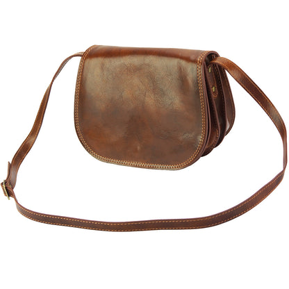 Ines leather shoulder bag - Made In Italy