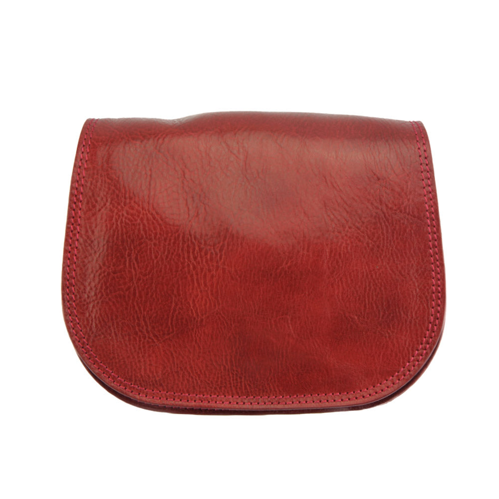 Ines leather shoulder bag - Made In Italy