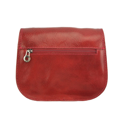 Ines leather shoulder bag - Made In Italy