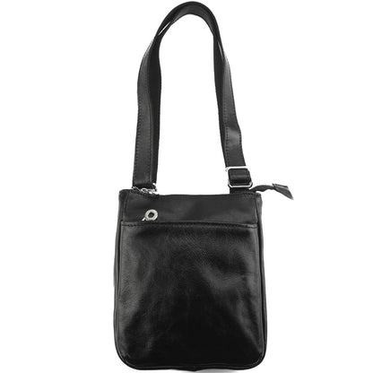 Vito cross body leather bag - Made In Italy