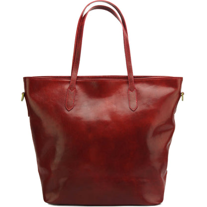 Darcy Leather Shoulder Bag - Made In Italy