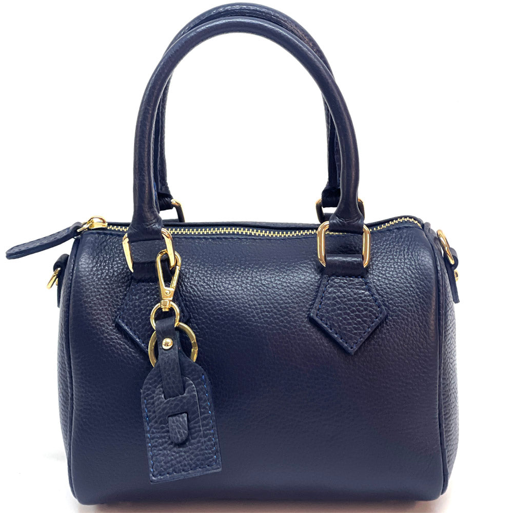 Erminia Leather Handbag - Made In Italy