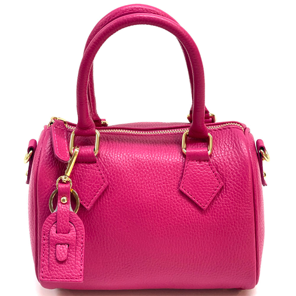 Erminia Leather Handbag - Made In Italy