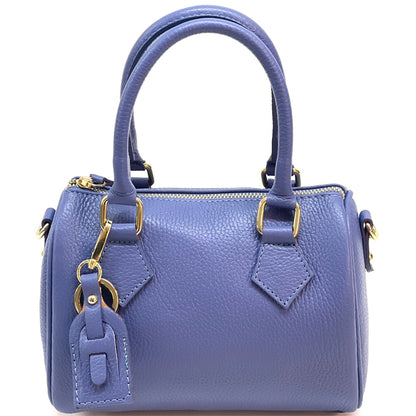 Erminia Leather Handbag - Made In Italy