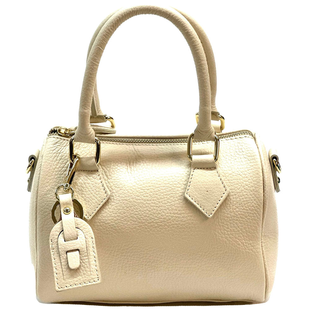 Erminia Leather Handbag - Made In Italy