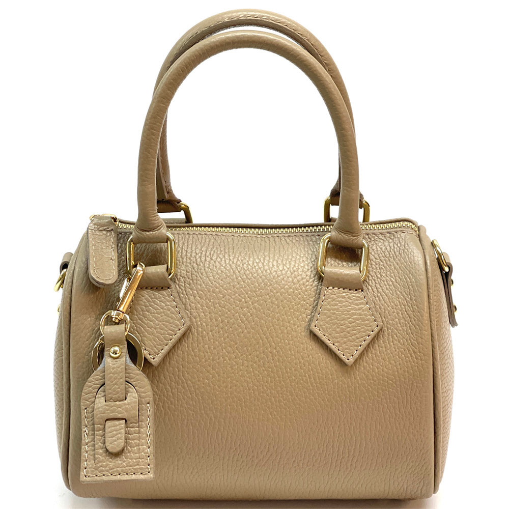 Erminia Leather Handbag - Made In Italy