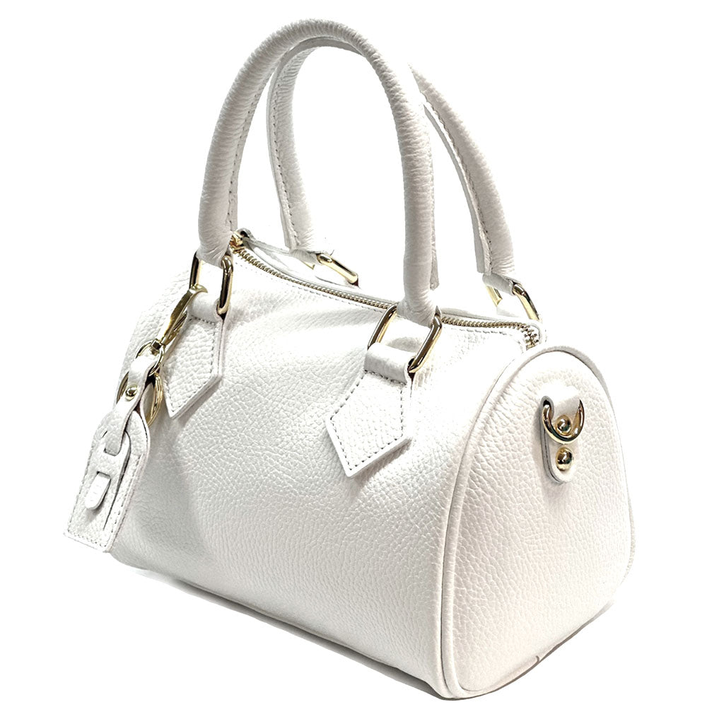 Erminia Leather Handbag - Made In Italy