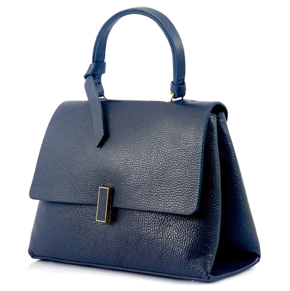 Clelia Leather Handbag - Made In Italy