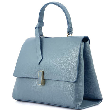 Clelia Leather Handbag - Made In Italy