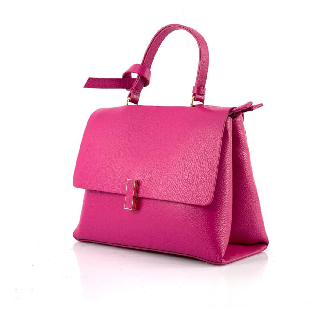 Clelia Leather Handbag - Made In Italy
