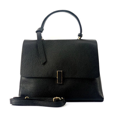 Clelia Leather Handbag - Made In Italy