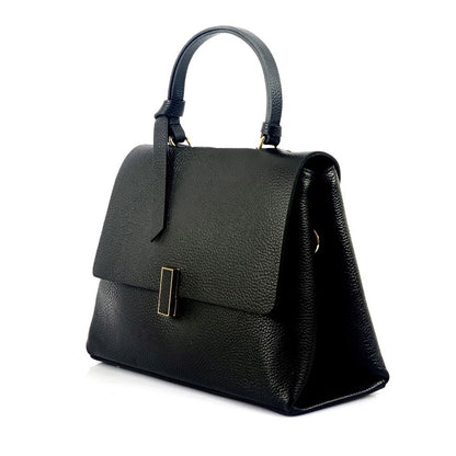 Clelia Leather Handbag - Made In Italy