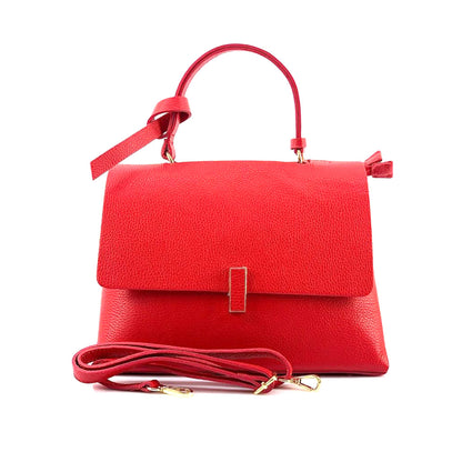 Clelia Leather Handbag - Made In Italy
