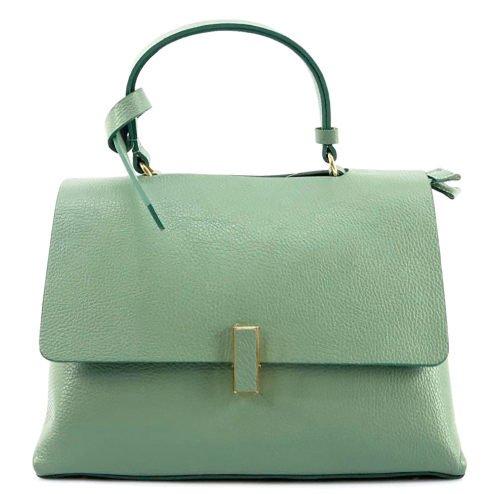 Clelia Leather Handbag - Made In Italy
