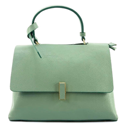Clelia Leather Handbag - Made In Italy