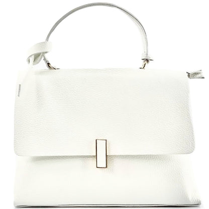 Clelia Leather Handbag - Made In Italy