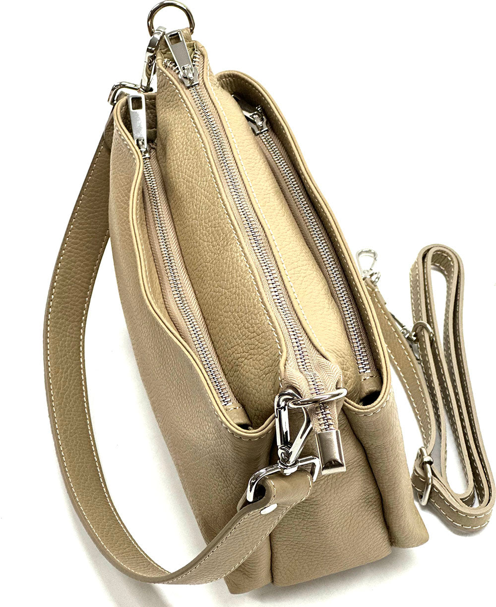 Matilde calfskin Shoulder bag - Made In Italy