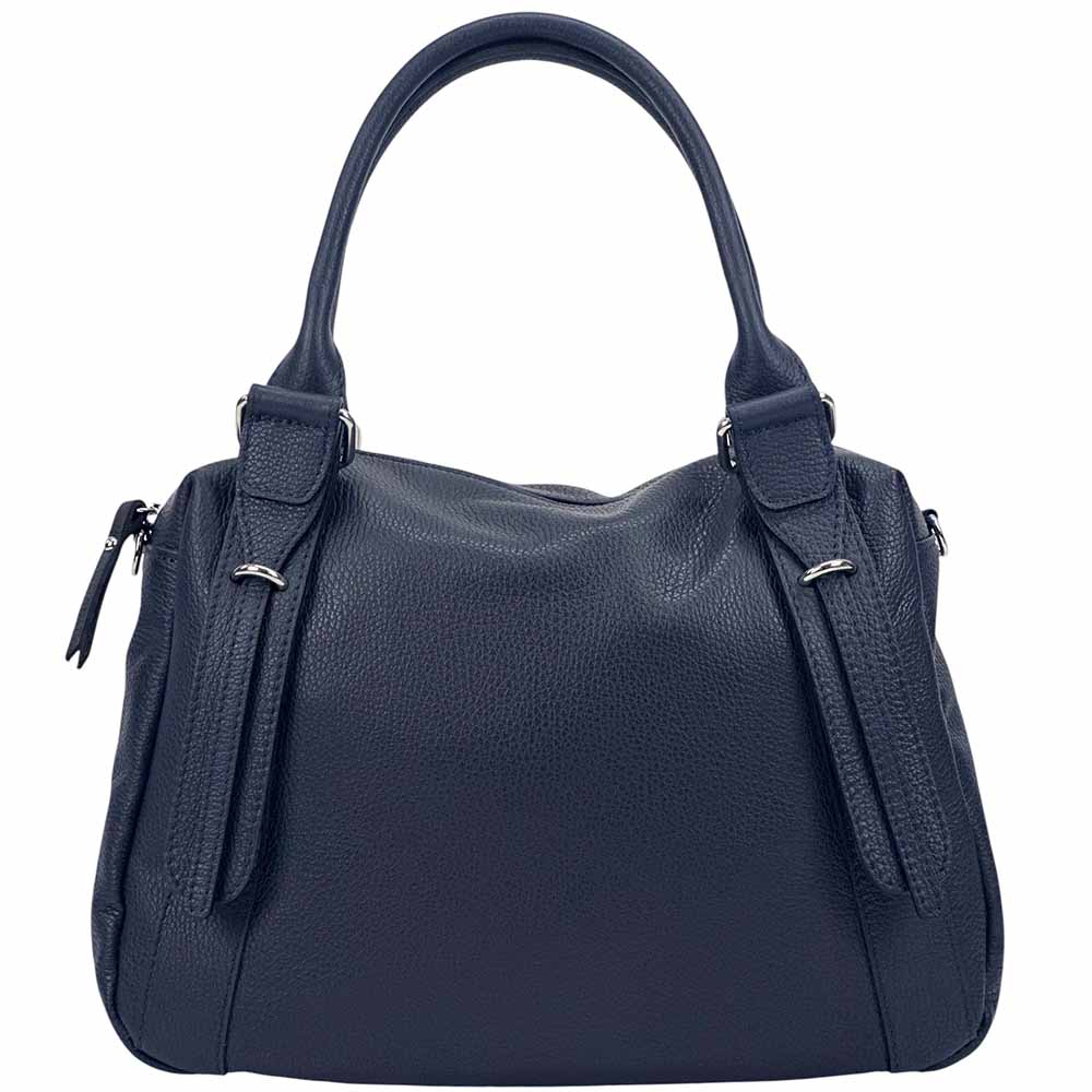 Tina Leather Handbag - Made In Italy