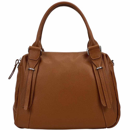 Tina Leather Handbag - Made In Italy