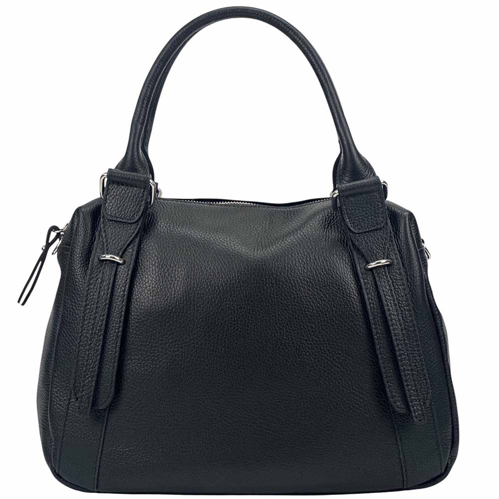 Tina Leather Handbag - Made In Italy