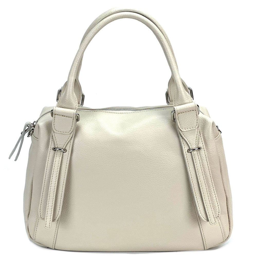 Tina Leather Handbag - Made In Italy