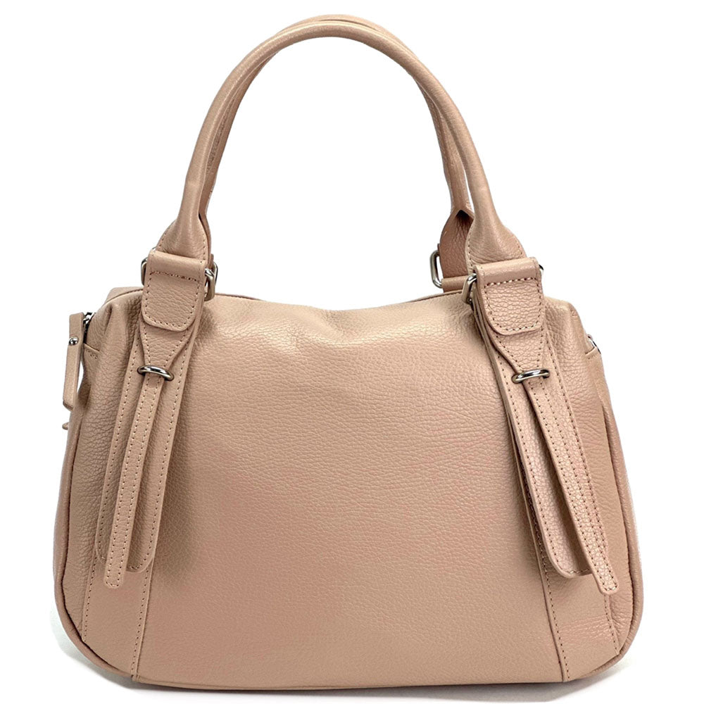 Tina Leather Handbag - Made In Italy