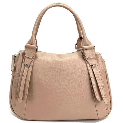 Tina Leather Handbag - Made In Italy