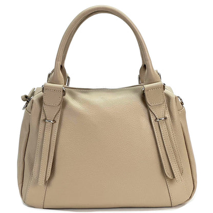 Tina Leather Handbag - Made In Italy