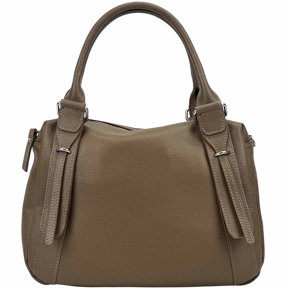 Tina Leather Handbag - Made In Italy