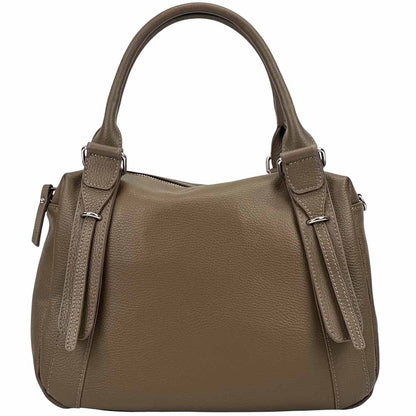 Tina Leather Handbag - Made In Italy