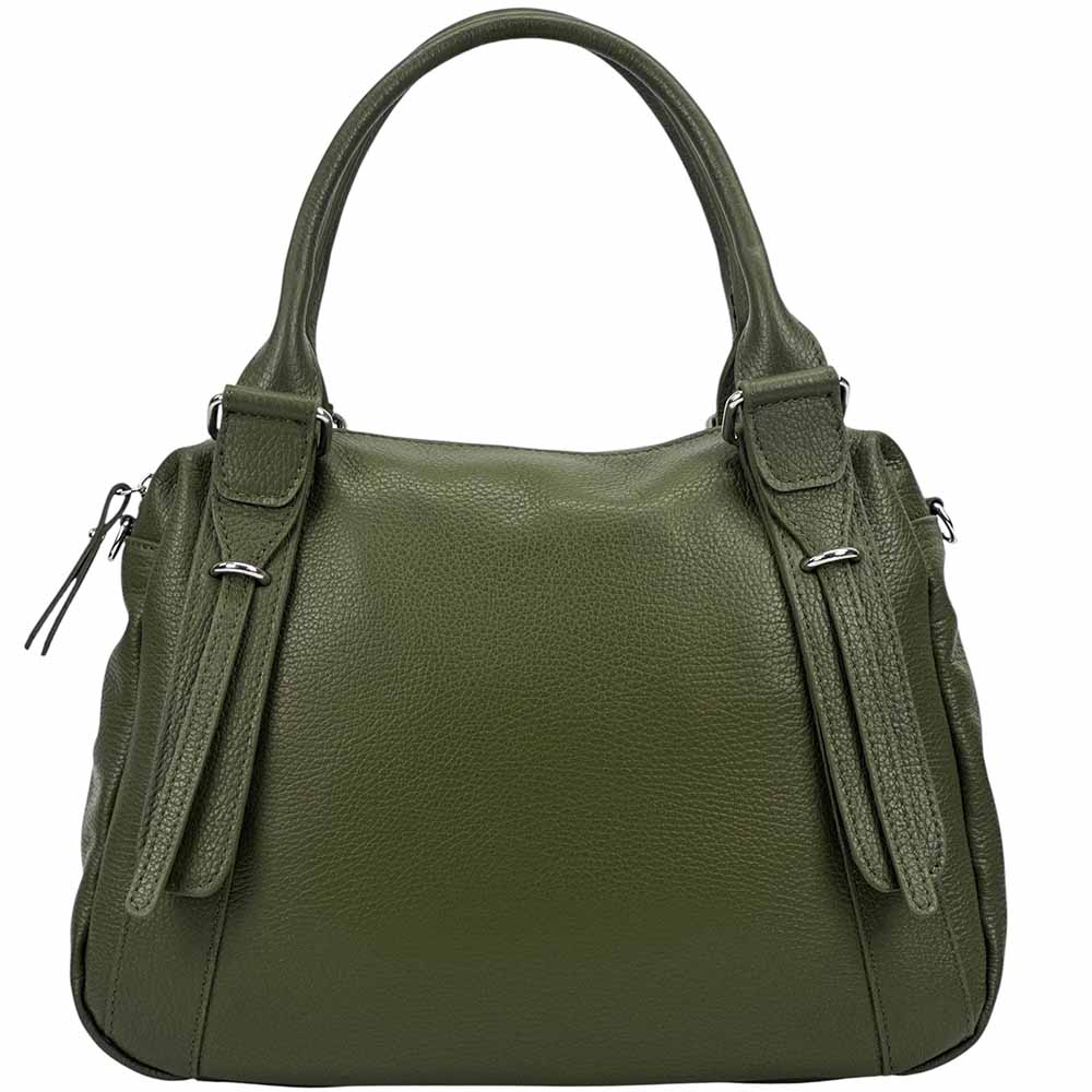 Tina Leather Handbag - Made In Italy