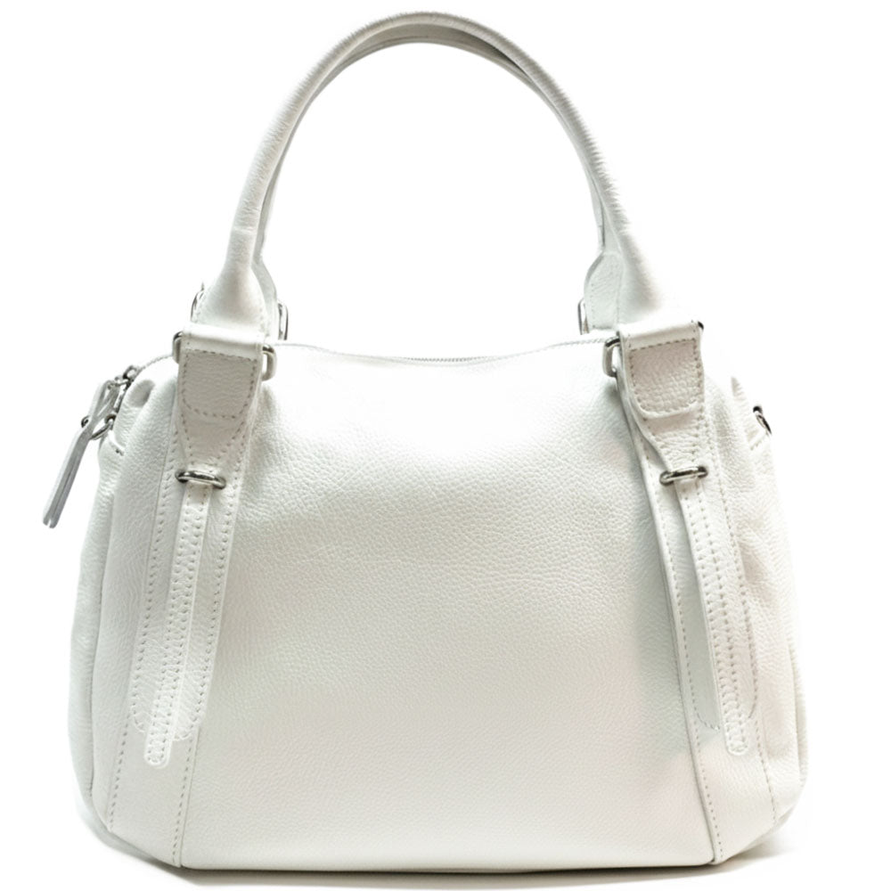 Tina Leather Handbag - Made In Italy