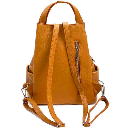 Antonella Leather Backpack - Made In Italy