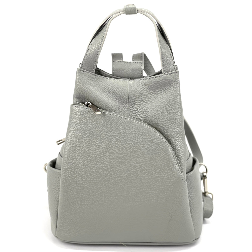 Antonella Leather Backpack - Made In Italy