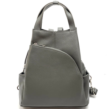 Antonella Leather Backpack - Made In Italy