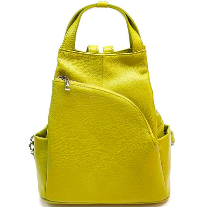 Antonella Leather Backpack - Made In Italy