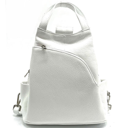Antonella Leather Backpack - Made In Italy