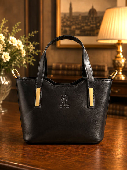 Liviana Hand-Dyed Leather Bag - Made In Italy