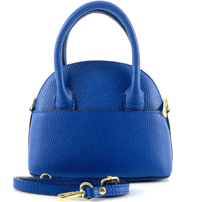 Bellaria Italian Leather Shell Bag - Made In Italy