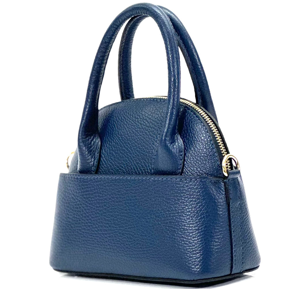 Bellaria Italian Leather Shell Bag - Made In Italy