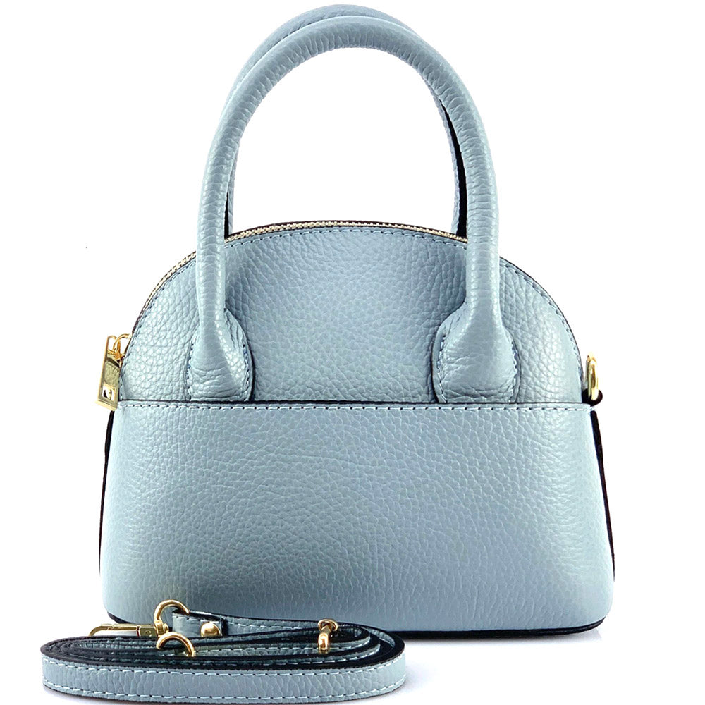 Bellaria Italian Leather Shell Bag - Made In Italy